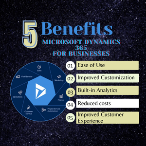 5 Benefits Microsoft Dynamics 365 for businesses